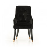 A&X Larissa Modern Black Fabric Dining Chair Model VGUNCC016-BLK-1